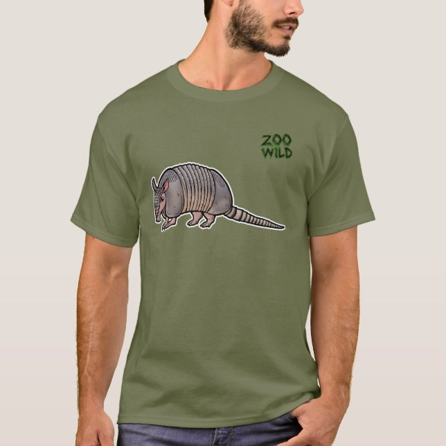 Nine Banded Armadillo T-Shirt (Front)