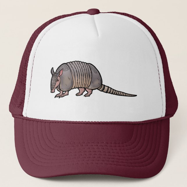 Nine Banded Armadillo Trucker Hat (Front)