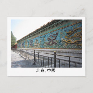 Nine Dragon Wall Postcard