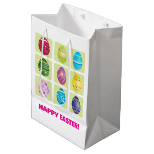 Nine Easter Eggs Medium Gift Bag