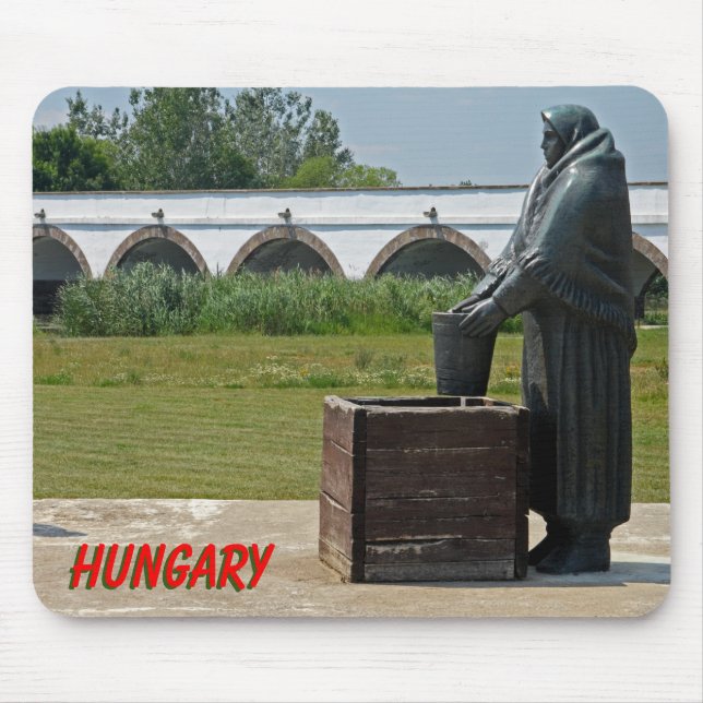 Nine-holed Bridge, Hungary Mouse Mat (Front)