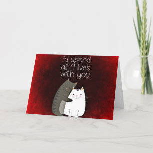 NINE LIVES ANNIVERSARY/LOVE CARD