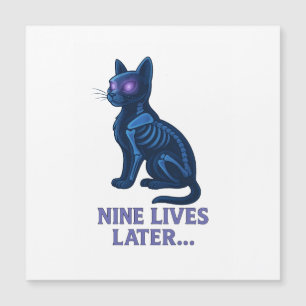 Nine Lives Later – Funny Cat T-Shirt