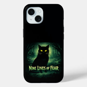 Nine Lives of Fear – Black Cat  iPhone 15 Case