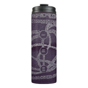 Nine moon in the dark world thermal tumbler