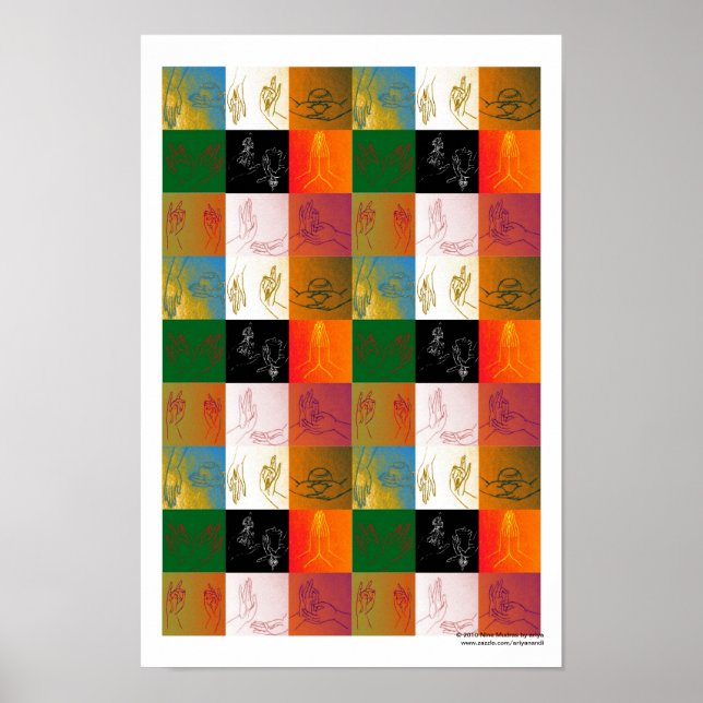 Nine Mudras Poster B (Front)