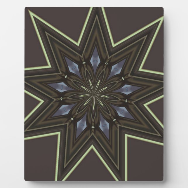 Nine Pointed Star Plaque (Front)