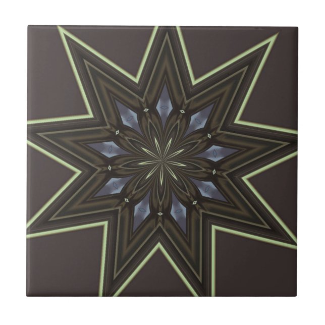Nine Pointed Star Tile (Front)