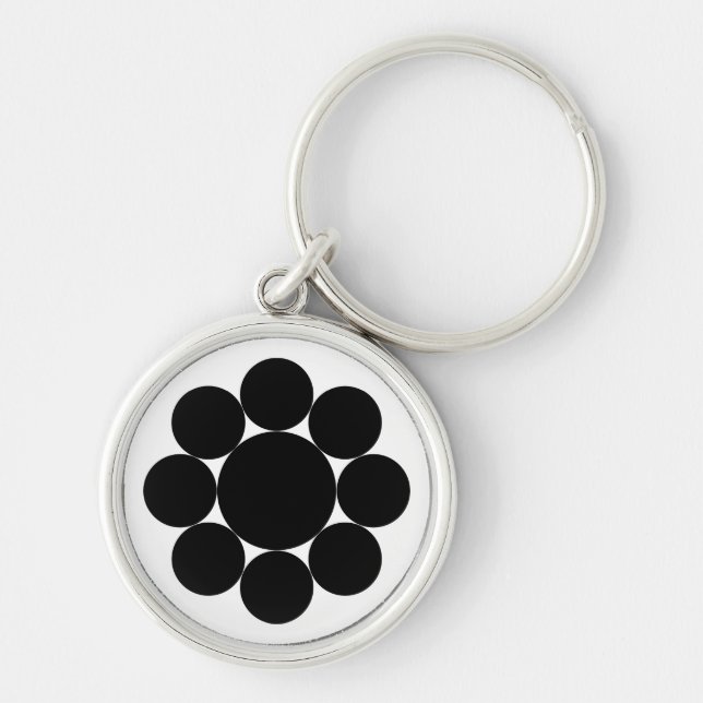 Nine stars key ring (Front)