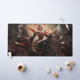 Nine Tail Fox Deskmat   Customizable Desk Mat
