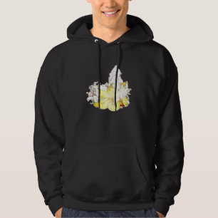 Nine Tailed Fox Traditional Japanese Painting Styl Hoodie