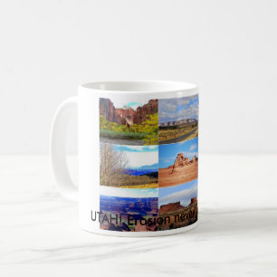 Nine Utah Landscape Icons Coffee Mug