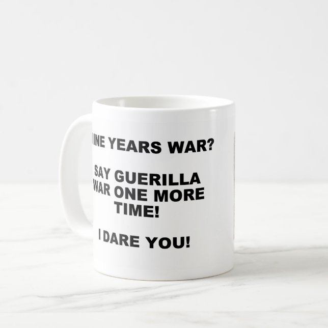 Nine Years War Mug (Front Left)