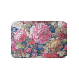 Nineteenth Century French Floral Bath Mat