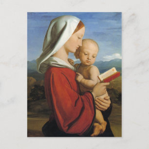 Nineteenth Century 'Scottish Virgin and Child Postcard