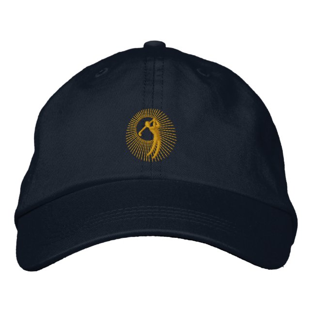 NINETEENTH HOLE EMBROIDERED HAT (Front)