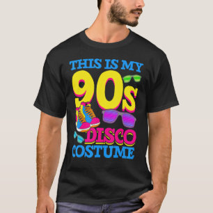 Nineties Disco Costume Party Music  Retro 90s T-Shirt
