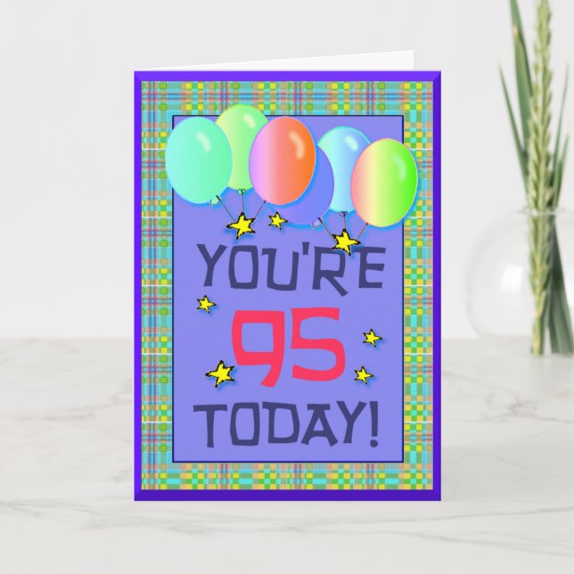 Ninety-fifth Birthday Card (Front)