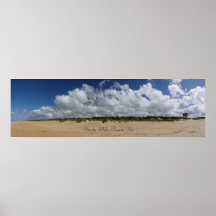 Ninety Miles Beach, Victoria Poster