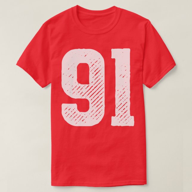 Ninety One 2 T-Shirt (Design Front)