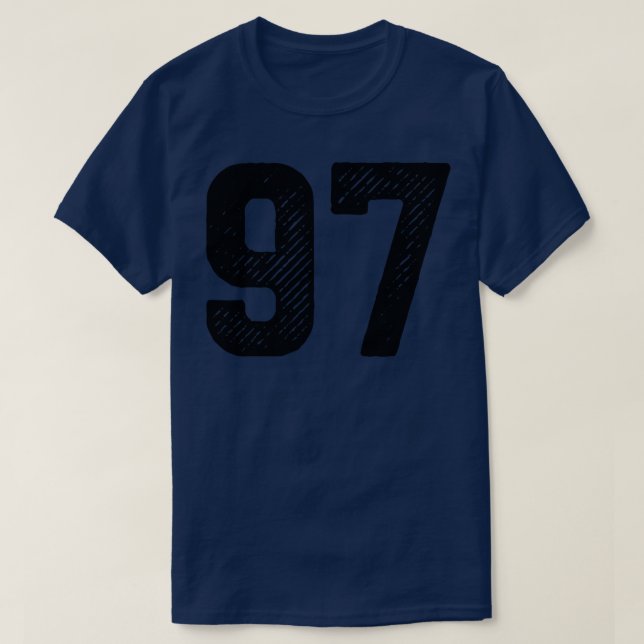 Ninety Seven 97 1 T-Shirt (Design Front)