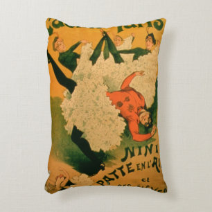 'Nini Patte En L'Air And Her Students' at the Casi Decorative Cushion