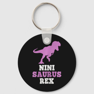 Nini-saurus Rex Dino Dinosaur Ninisaurus Funny Key Ring