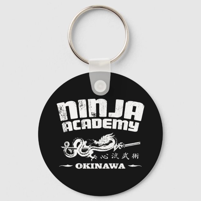 Ninja Academy Okinawa Kill Bill Key Ring (Front)
