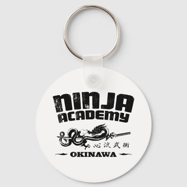 Ninja Academy Okinawa Kill Bill Key Ring (Front)