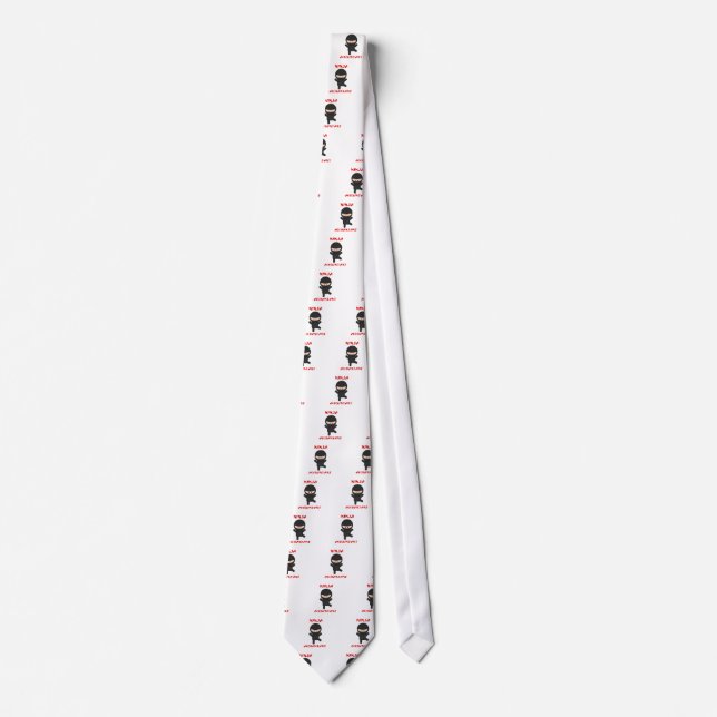 Ninja Accountant Tie (Front)
