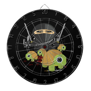 Ninja and Turtles Dartboard