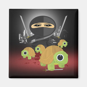 Ninja and Turtles Magnet