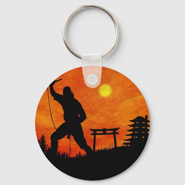Ninja Attack Key Ring (Front)
