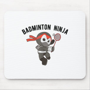Ninja Badminton , Birdie Sport Tee Apparel_1 Mouse Mat