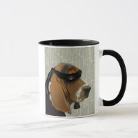 Ninja Basset Hound Dog