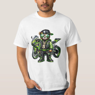 ninja bike bear T-Shirt