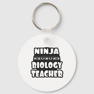 Ninja Biology Teacher Key Ring