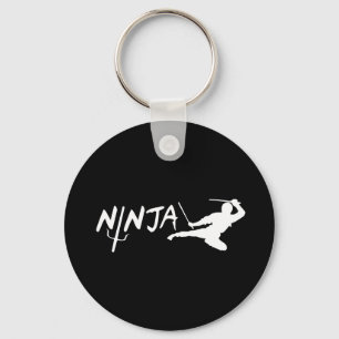 Ninja Black Key Ring