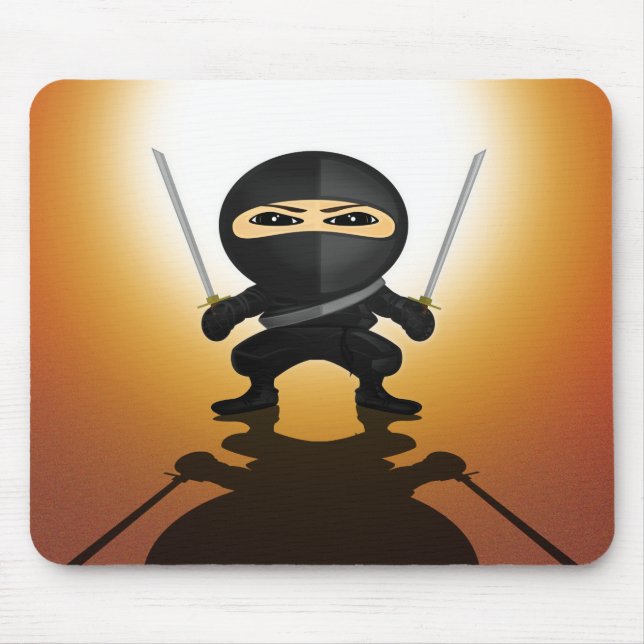 Ninja Boy Mouse Mat (Front)