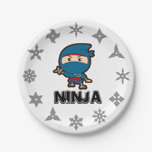 Ninja Boy Paper Plate