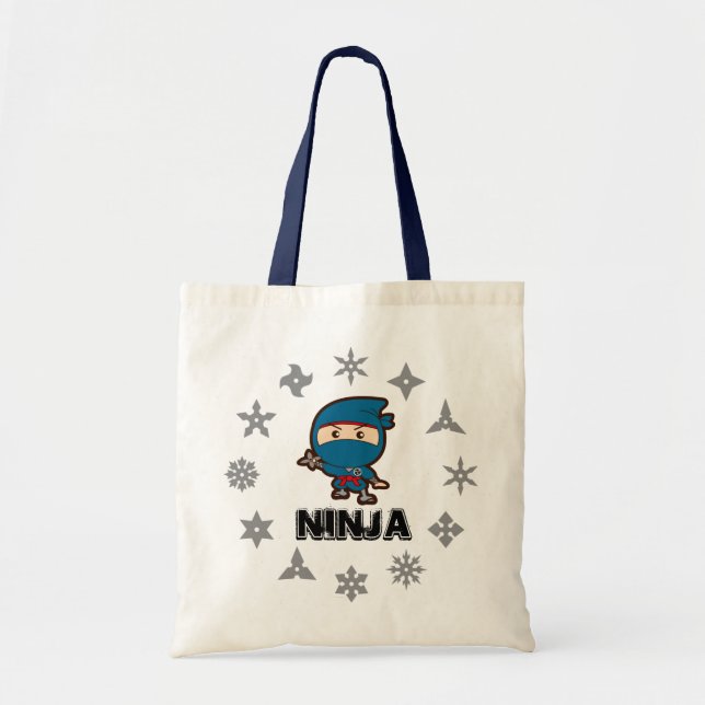 Ninja Boy Tote Bag (Front)