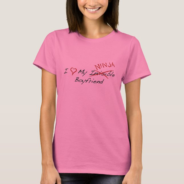 Ninja Boyfriend T-Shirt (Front)