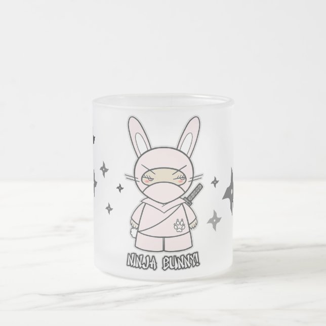 Ninja Bunny! With Shurikens Mug (Center)