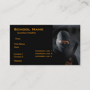 Ninja Business Card