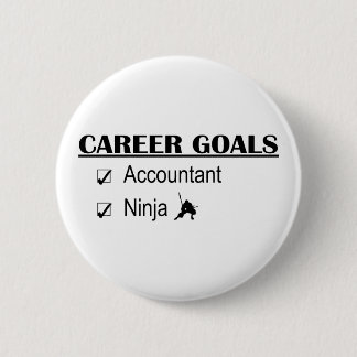 Ninja Career Goals - Accountant 6 Cm Round Badge