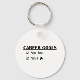 Ninja Career Goals - Architect Key Ring
