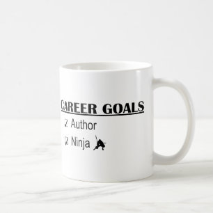 Ninja Career Goals - Author Coffee Mug
