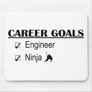 Ninja Career Goals - Engineer Mouse Mat