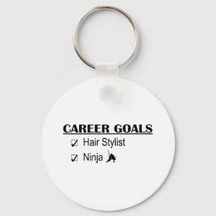 Ninja Career Goals - Hair Stylist Key Ring