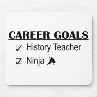 Ninja Career Goals - History Teacher Mouse Mat
